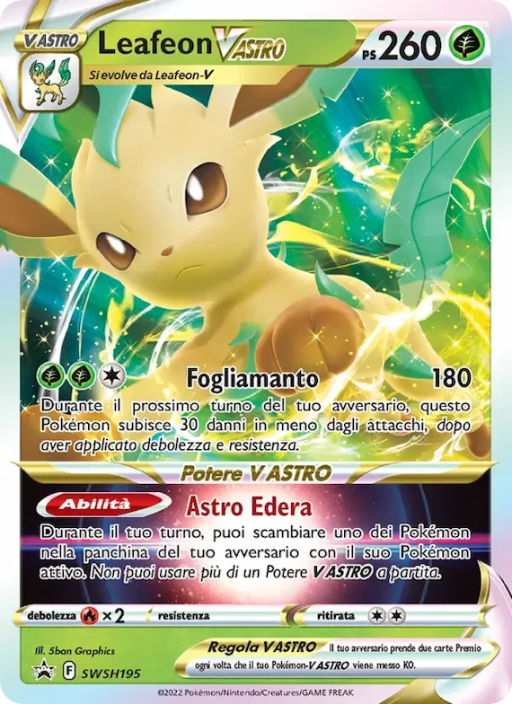 Leafeon V ASTRO SWSH195 – SPSC Promo