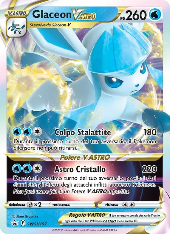 Glaceon V ASTRO SWSH197 – SPSC Promo