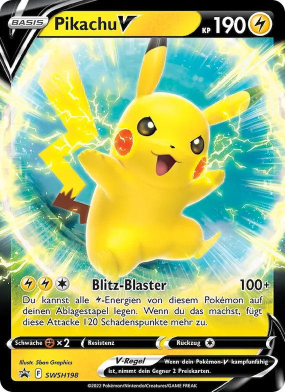 Pikachu V SWSH198 – SCSC Promokarten