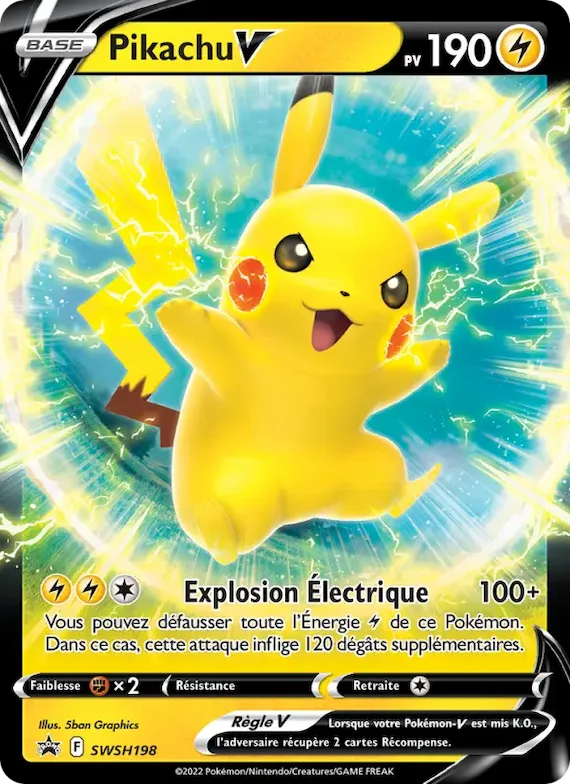Pikachu V SWSH198 – Promo SWSH