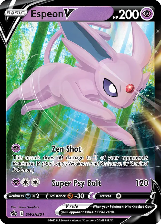 Espeon V #SWSH201 – Sword & Shield Promo Cards