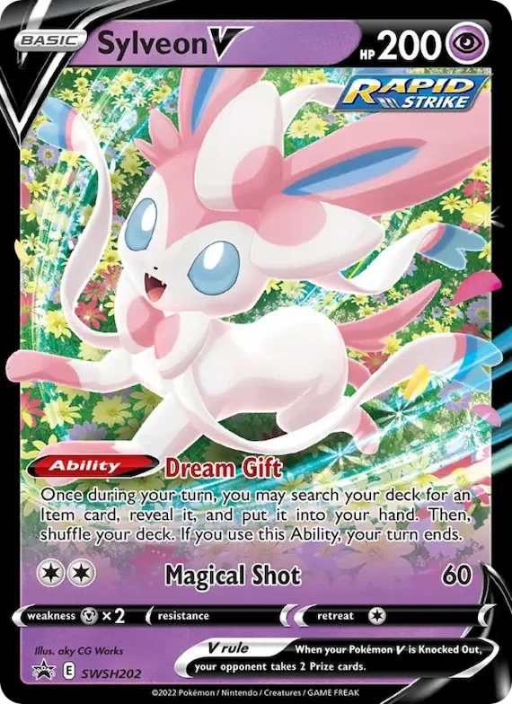 Sylveon V #SWSH202 – Sword & Shield Promo Cards