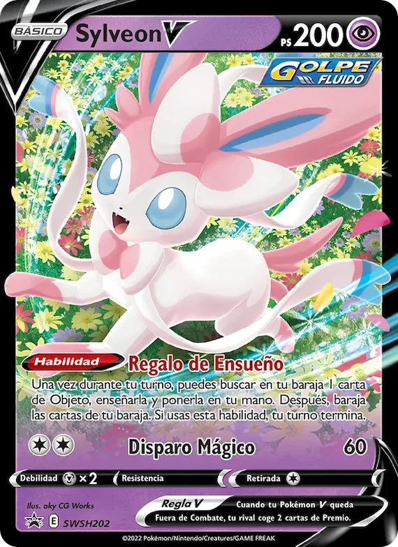 Sylveon V SWSH202 – Cartas de promoción ESES