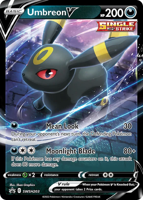 Umbreon V #SWSH203 – Sword & Shield Promo Cards
