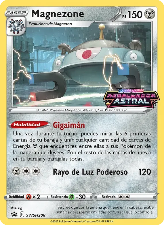 Magnezone SWSH208 – Cartas de promoción ESES