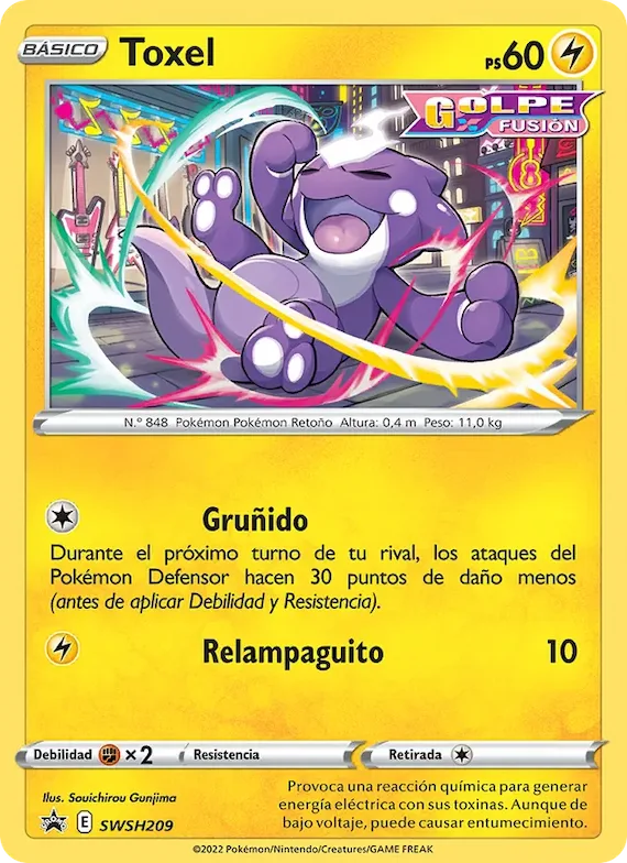 Toxel SWSH209 – Cartas de promoción ESES