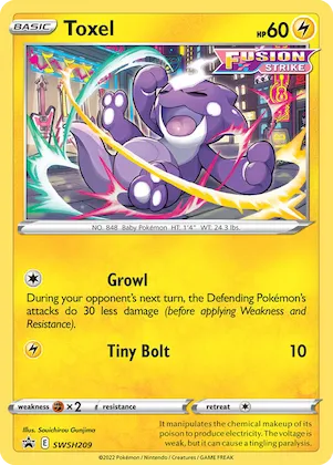Toxel #SWSH209 – Sword & Shield Promo Cards
