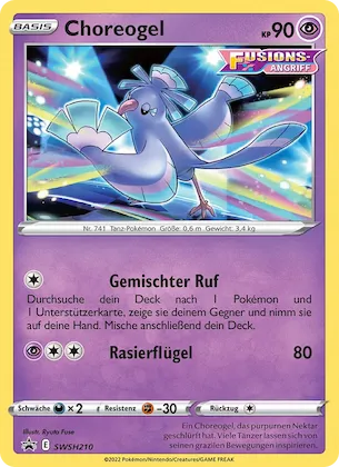 Choreogel Nr. SWSH210 – SCSC Promokarten
