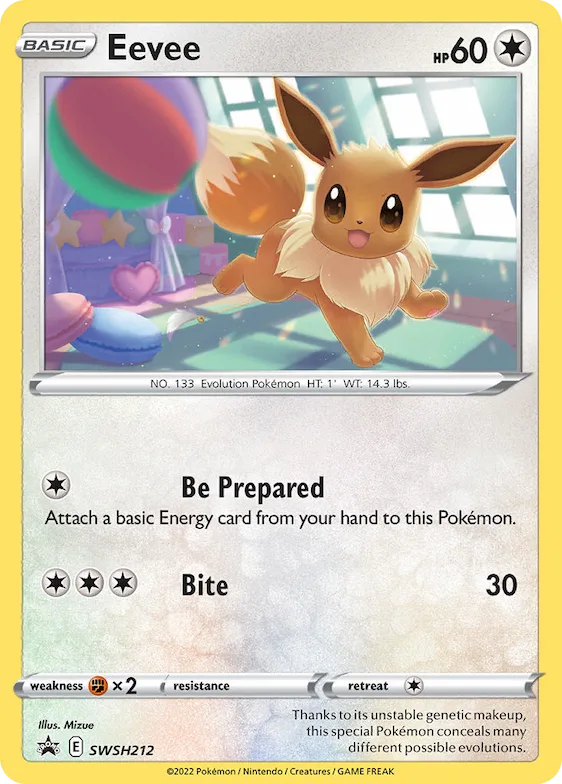 Eevee #SWSH212 – Sword & Shield Promo Cards