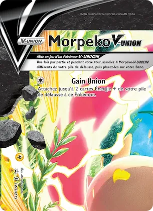 Morpeko V-UNION n° SWSH215 – Promo SWSH