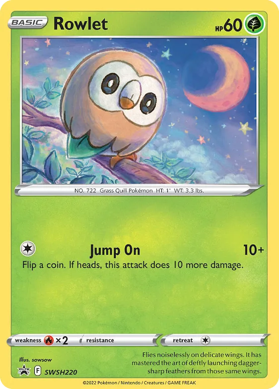 Rowlet SWSH220 – ESES Promos