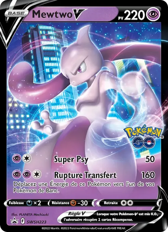 Mewtwo V SWSH223 – Promo SWSH