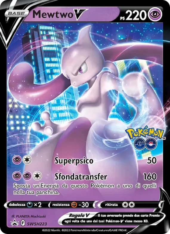 Mewtwo V SWSH223 – SPSC Promo