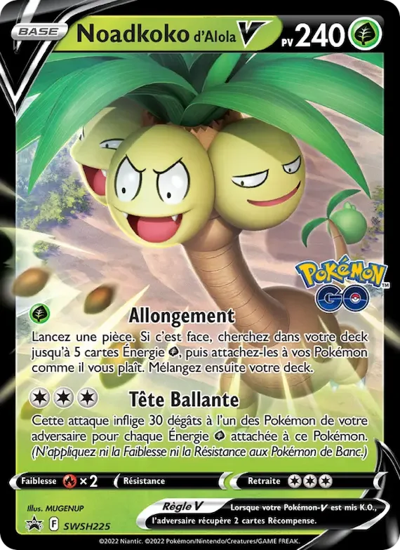 Noadkoko d'Alola V SWSH225 – Promo SWSH