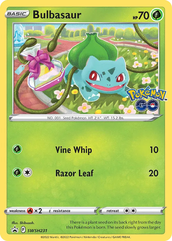 Bulbasaur #SWSH231 – Sword & Shield Promo Cards