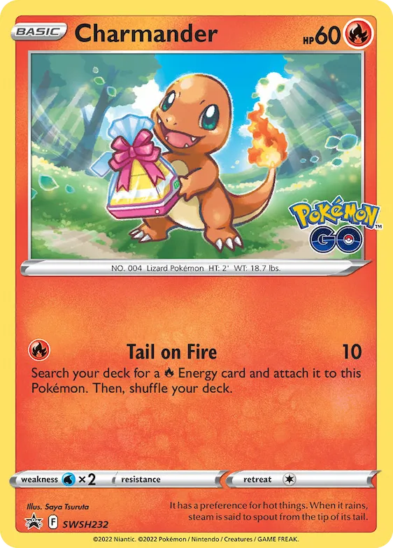 Charmander #SWSH232 – Sword & Shield Promo Cards
