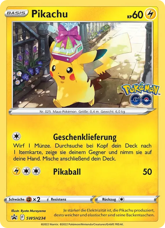 Pikachu SWSH234 – SCSC Promokarten