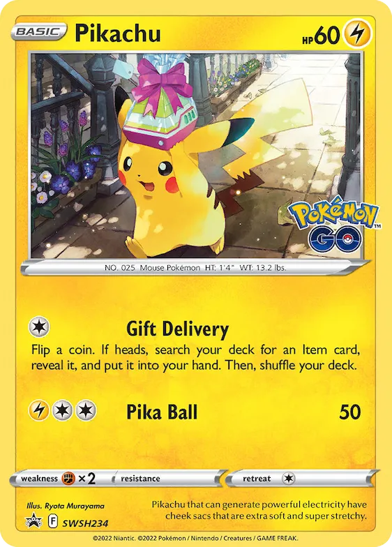 Pikachu #SWSH234 – Sword & Shield Promo Cards