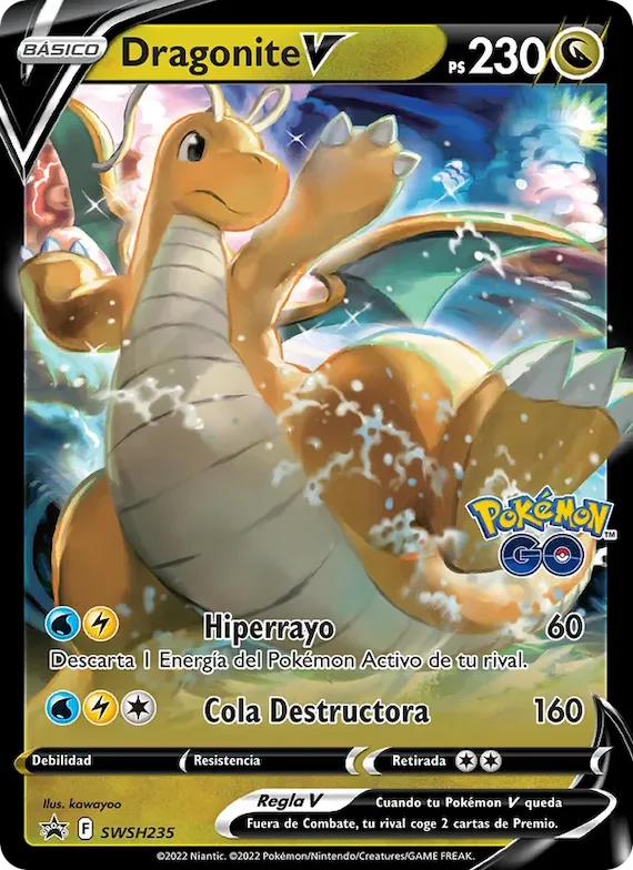 Dragonite V SWSH235 – Cartas de promoción ESES