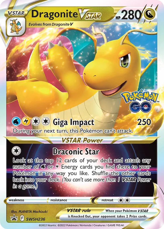 Dragonite VSTAR #SWSH236 – Sword & Shield Promo Cards