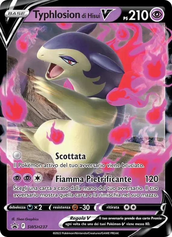 Typhlosion di Hisui V SWSH237 – SPSC Promo