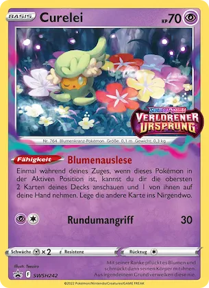 Curelei Nr. SWSH242 – SCSC Promokarten
