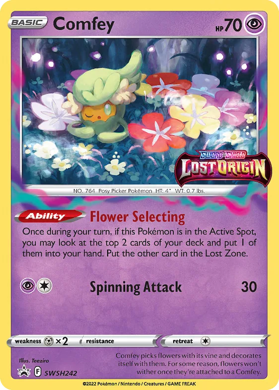Comfey #SWSH242 – Sword & Shield Promo Cards
