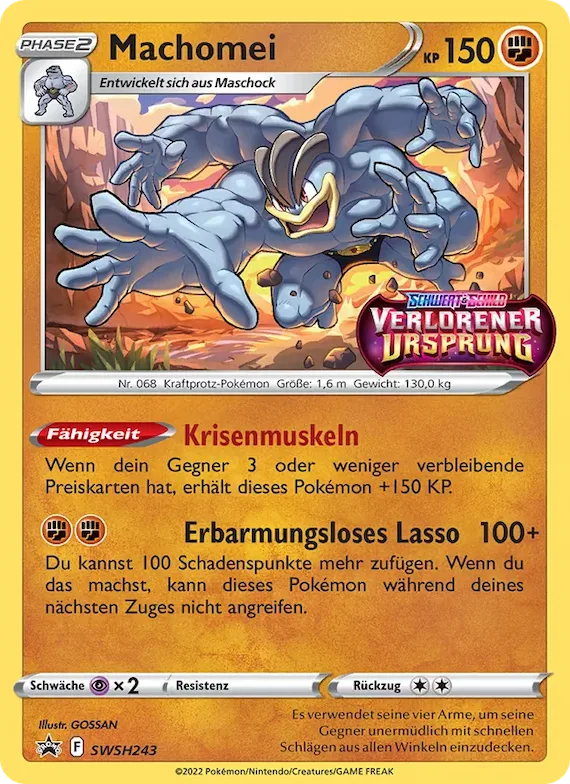 Machomei SWSH243 – SCSC Promokarten