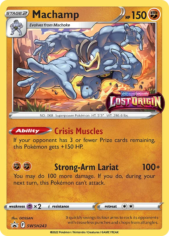 Machamp #SWSH243 – Sword & Shield Promo Cards