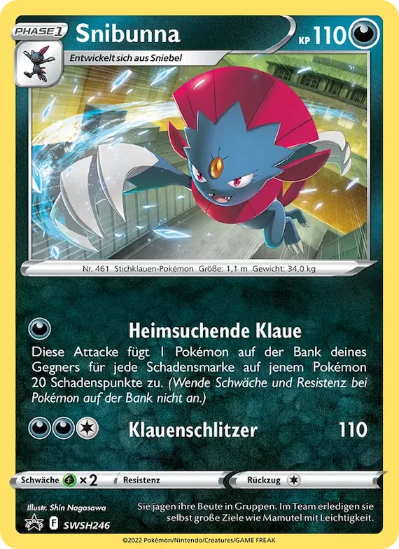 Snibunna SWSH246 – SCSC Promokarten