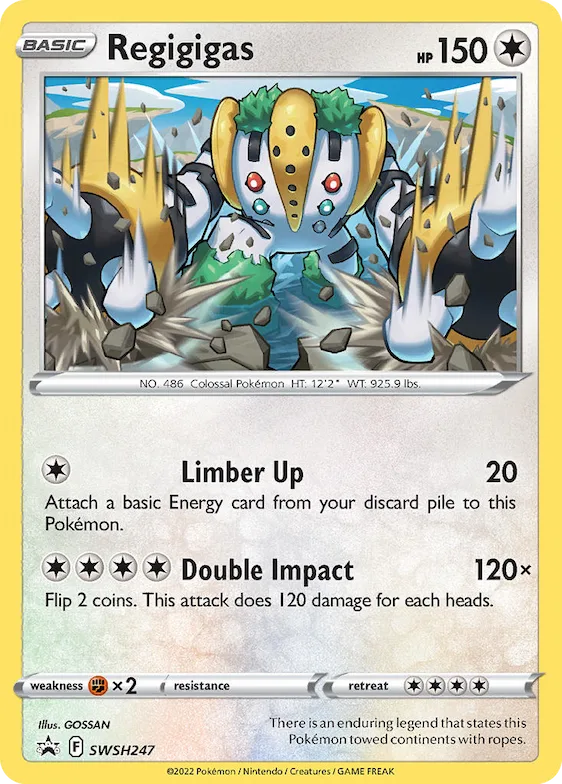 Regigigas SWSH247 – ESES Promos
