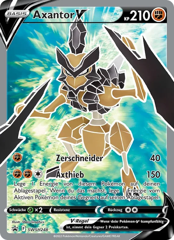 Axantor V SWSH248 – SCSC Promokarten