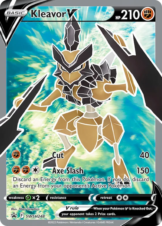 Kleavor V #SWSH248 – Sword & Shield Promo Cards