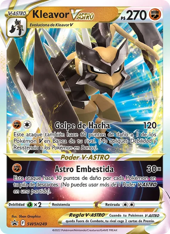 Kleavor V-ASTRO SWSH249 – Cartas de promoción ESES