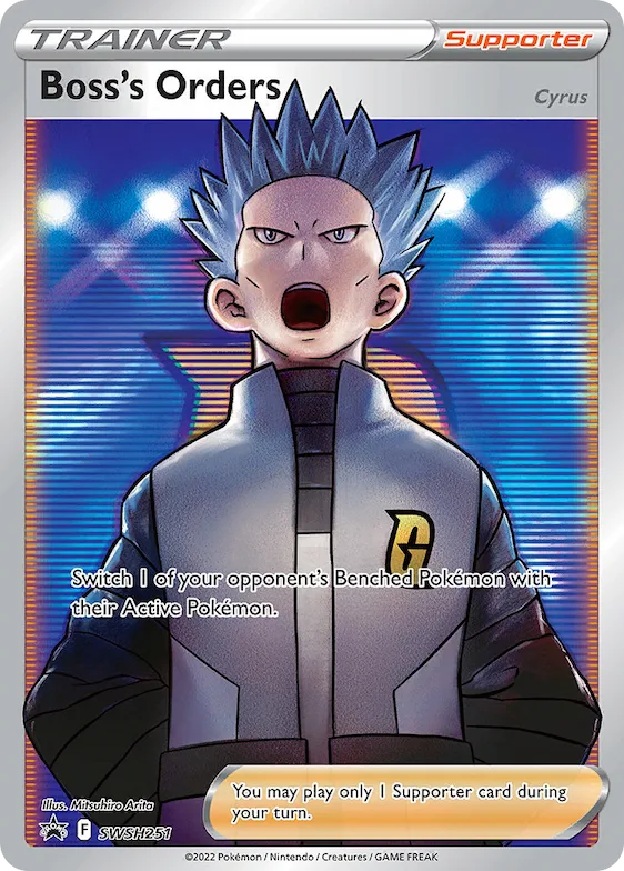 Boss's Orders #SWSH251 – Sword & Shield Promo Cards