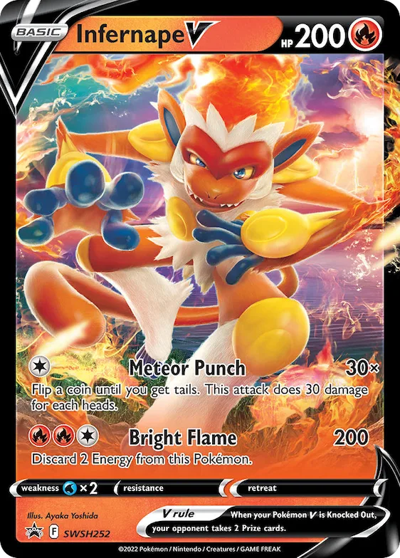 Infernape V SWSH252 – ESES Promos