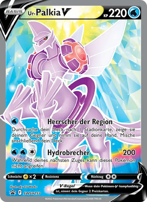 Ur-Palkia V SWSH253 – SCSC Promokarten
