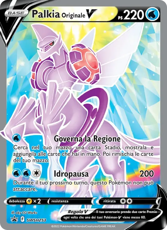 Palkia Originale V SWSH253 – SPSC Promo