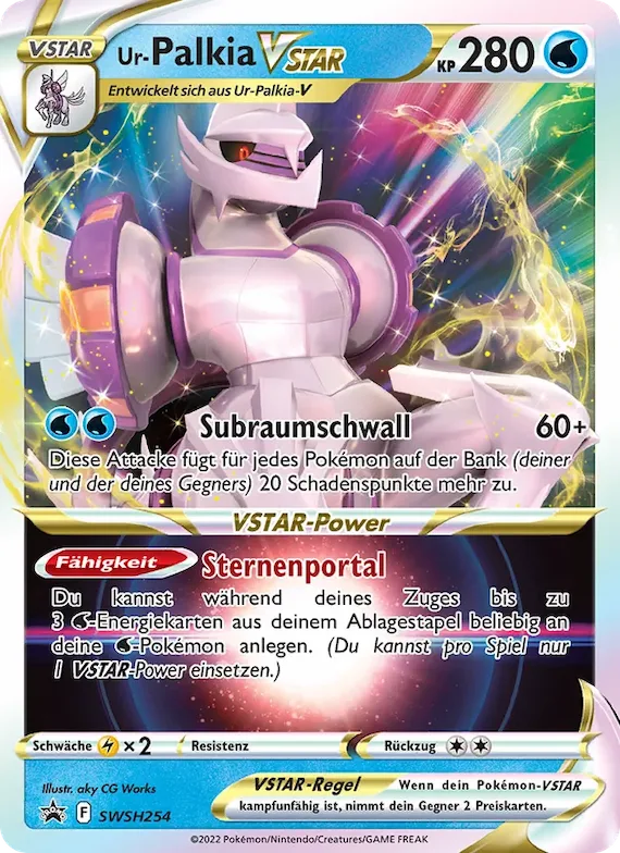 Ur-Palkia VSTAR SWSH254 – SCSC Promokarten