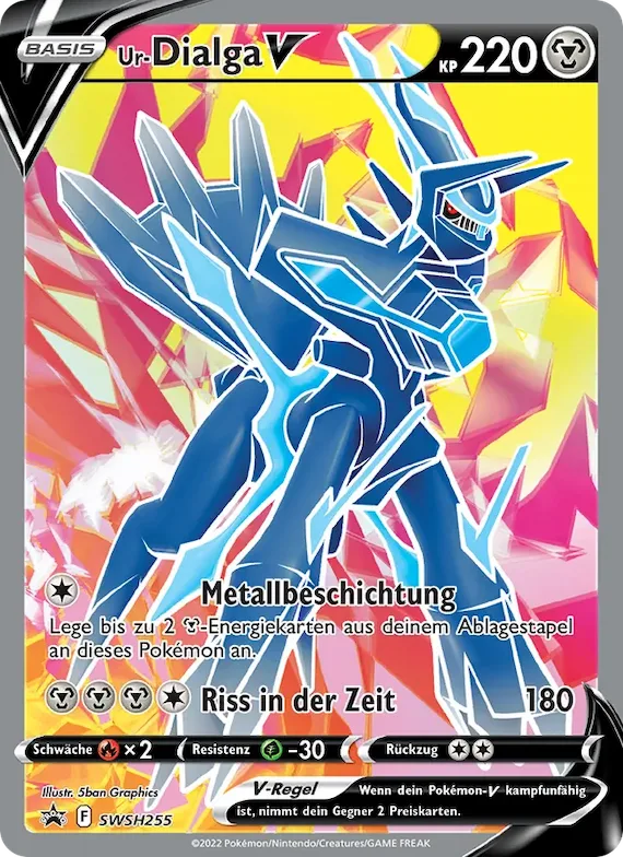 Ur-Dialga V SWSH255 – SCSC Promokarten