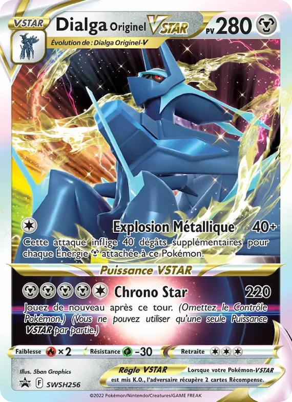 Dialga Originel VSTAR SWSH256 – Promo SWSH