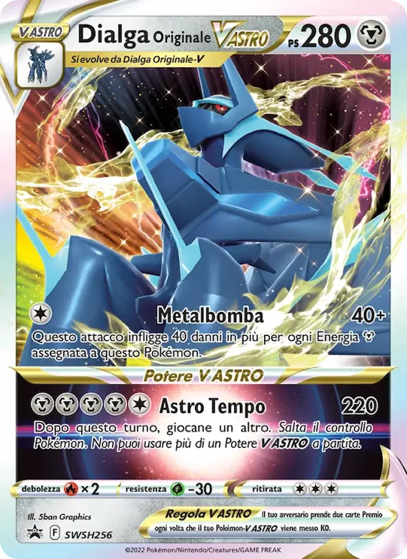Dialga Originale V ASTRO SWSH256 – SPSC Promo