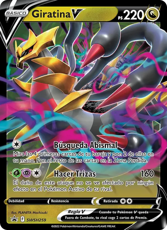 Giratina V SWSH259 – Cartas de promoción ESES