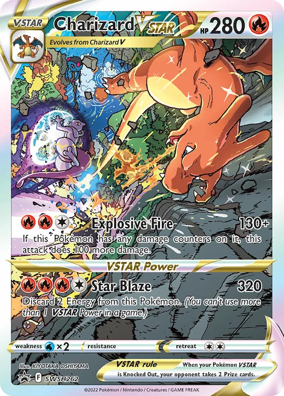 Charizard VSTAR #SWSH262 – Sword & Shield Promo Cards
