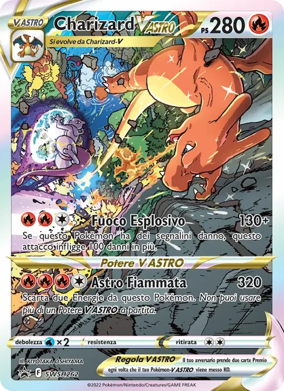 Charizard V ASTRO SWSH262 – SPSC Promo