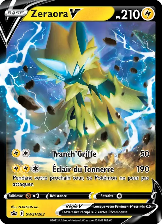 Zeraora V SWSH263 – Promo SWSH