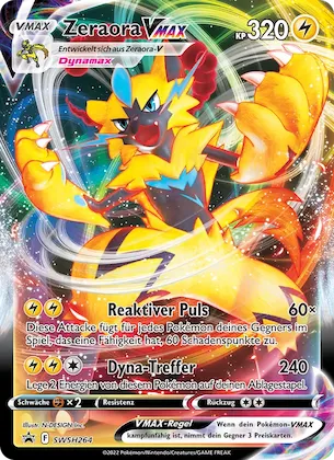 Zeraora VMAX Nr. SWSH264 – SCSC Promokarten