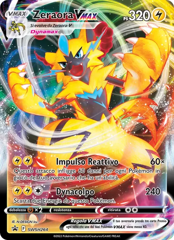 Zeraora VMAX SWSH264 – SPSC Promo