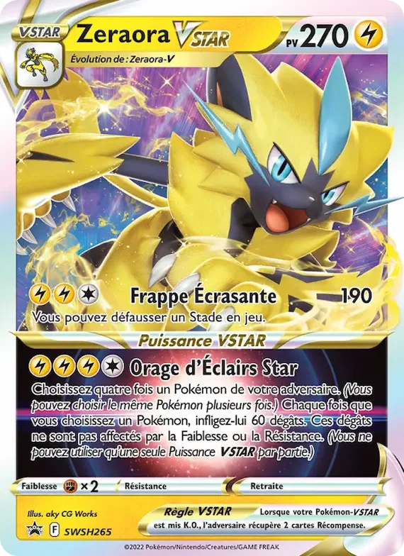 Zeraora VSTAR SWSH265 – Promo SWSH