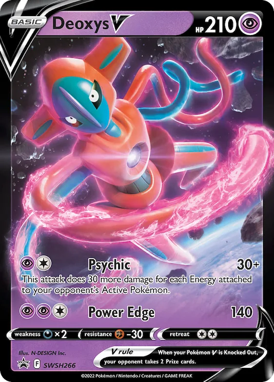 Deoxys V #SWSH266 – Sword & Shield Promo Cards